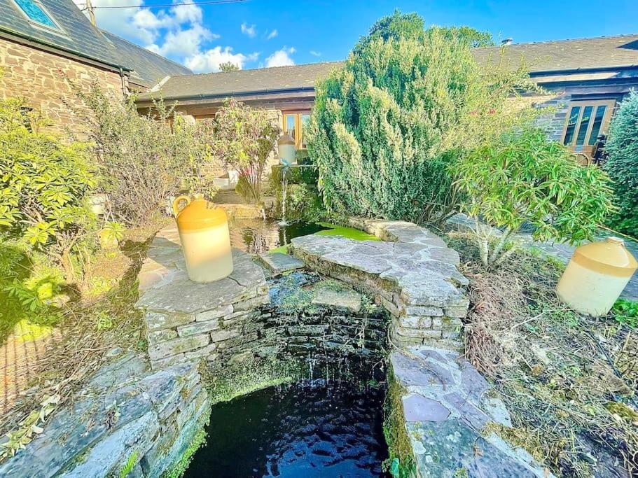 Stone Built Barn In A Beautiful Rural Setting Villa Llangwm-Isaf ภายนอก รูปภาพ